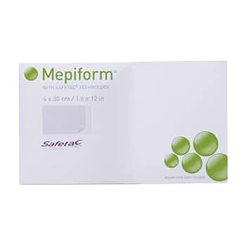 未使用メピフォーム　Mepiform 10×18cm 2枚 メピフォーム（バラ売り：1枚）の通販